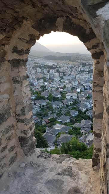 From Tirana/Durrës/Golem: Gjirokastra UNESCO Town Day Tour - Gjirokastra Castle and its wide southern view