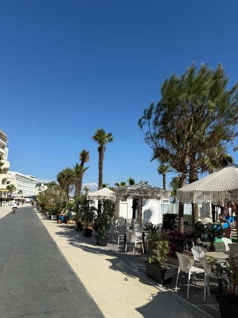 From Tirana: Durres History Trip with Beach or Promenade - Vollga Promenade, seafood, and your own time