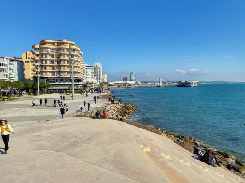 From Tirana: Durres History Trip with Beach or Promenade - The hill above Durrës and King Zog’s villa