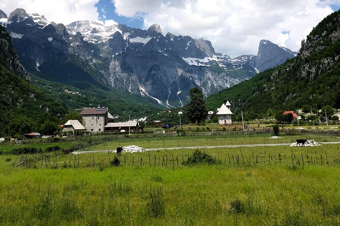 From Tirana/Durres/Shkoder: Theth and Blue Eye daily tour - Theth village adds meaning beyond the scenery