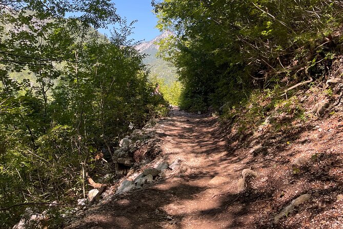 From Tirana/Durres/Shkoder: Theth and Blue Eye daily tour - The Blue Eye hike is the day’s main physical test
