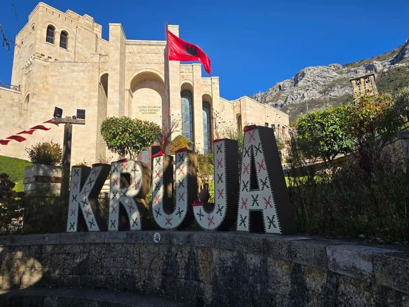 From Tirana/Golem/Durres: Kruja, Bazaar, Sari Salltik Tour - The serpentine climb to Sari Salltik
