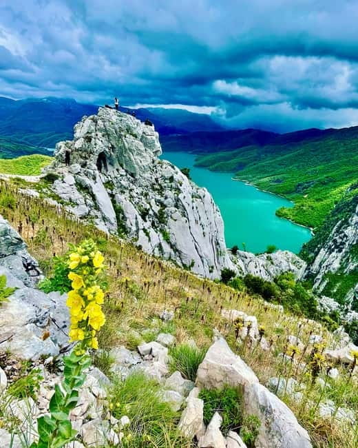 From Tirana: Hike on Gamti Mt & Bovilla Lake on Land Rover - Fruit and shade in the walnut-tree valley