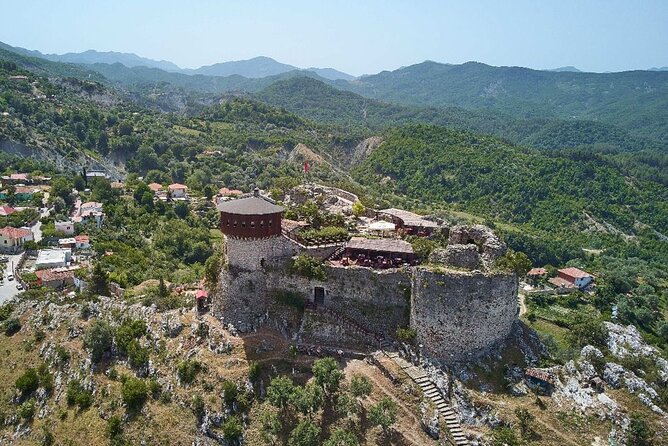 From Tirana: Hiking to Pellumbas cave and Petrela Castle - Hiking the marked path to Black Cave