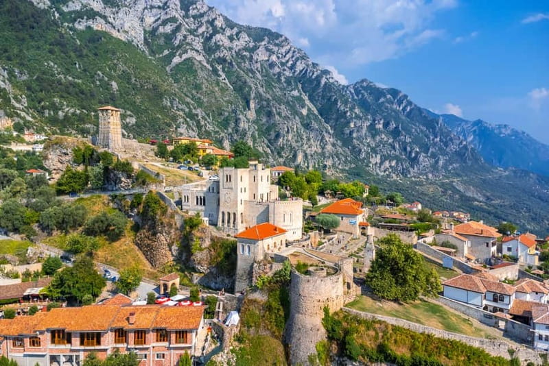 From Tirana: Krujë Day Trip with Krujë Castle & Old Bazaar - The climb to Sari Salltik Shrine