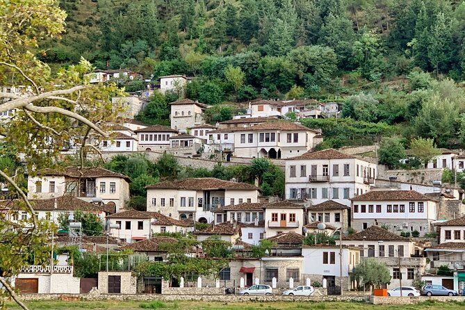 From Tirana; Semi - Private Day Trip to Berat & Belsh Lake - Gorica Bridge and the classic 1001 windows view