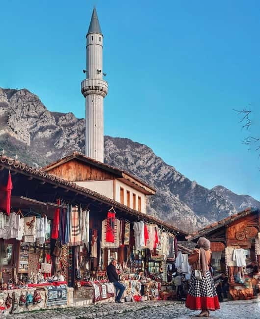 From Tirana/Shkoder: Kruja Castle, Old Bazaar, Sari Salltik - Transport from Tirana, Shkoder, Shengjin, or the airport