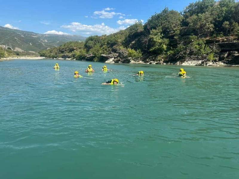 From Tirana: Vjosa Rafting & Benja Thermal Baths Day Tour - Key points to know before booking