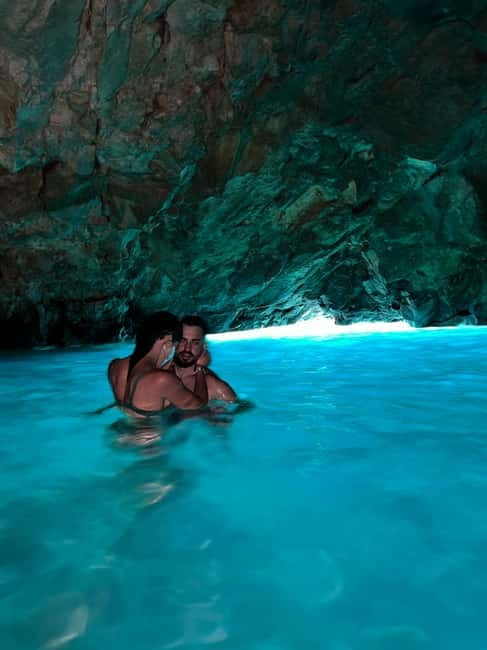From Vlore: Blue Cave and Grama Bay Adventures - Dafina Bay offers the first real beach break