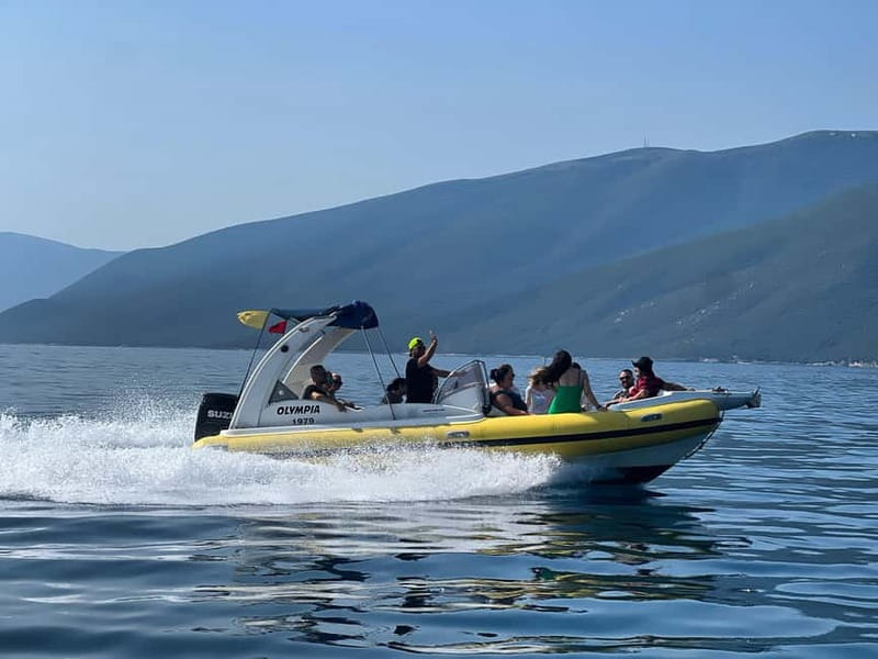 From Vlore: Haxhi Ali Cave & Karaburun Beach Speedboat Tour - The crew can shape the whole mood