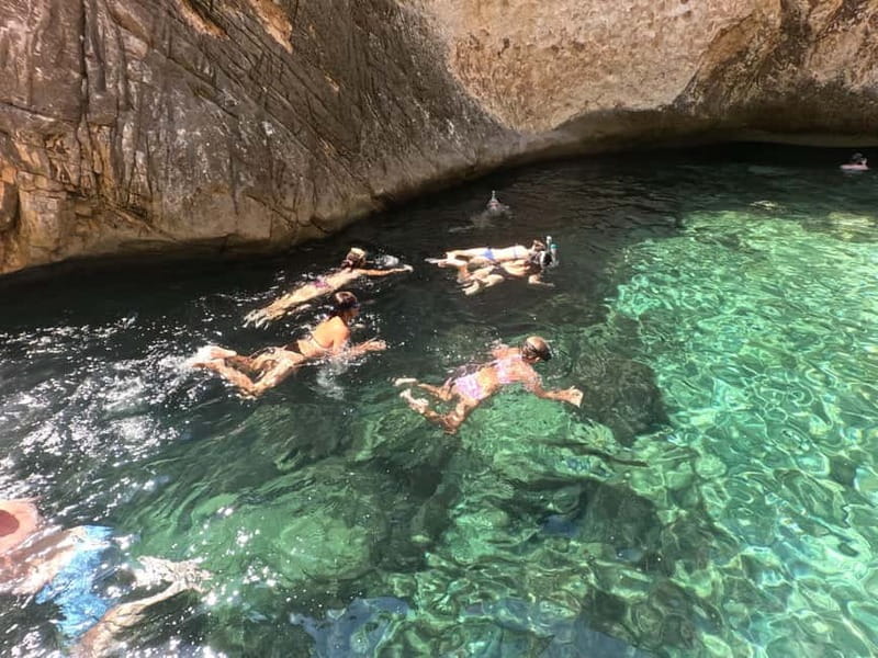 From Vlore: Haxhi Ali Cave Speedboat Tour with Snorkeling - Entering Haxhi Ali Cave after 30 minutes