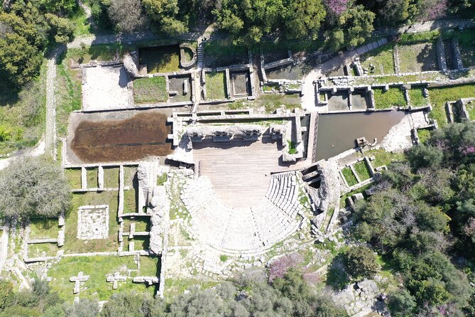 Full Day Tour: Butrint National Park, Ksamil, Blue Eye and Lekursi Castle - Lekursi Castle above Saranda