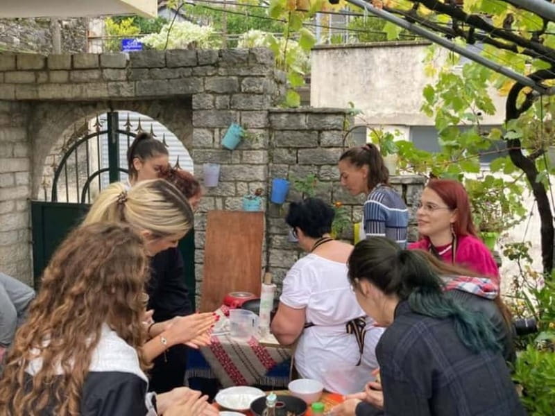 Gjirokastër: Traditional Albanian Vegetarian Cooking Class - Walking into Pazar i Vjetër