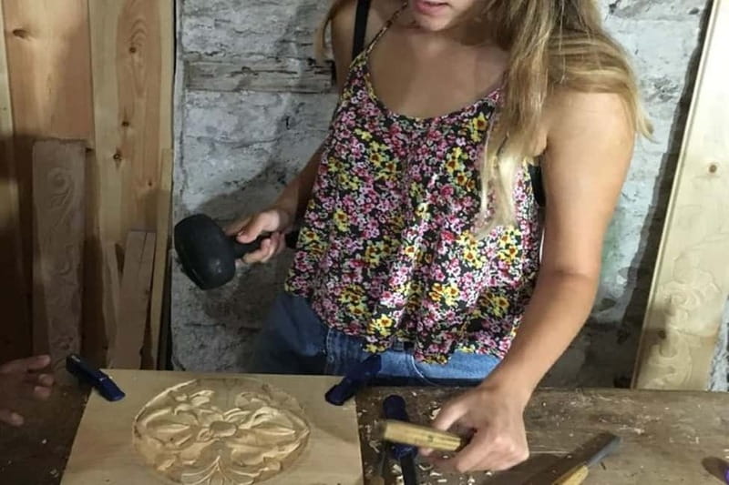 Gjirokaster: Wood Crafting Class - Learning the tools with Victor or Viktor
