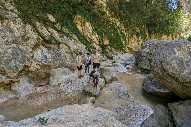 Gorge Walking & Rock Scramble The Canyon of Gjipe - Key points to know before you book