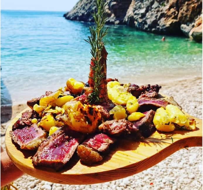 Grama Bay & Blue Cave: Snorkeling & Secret Beaches in Vlore - Nezhajve Bay gives you the afternoon