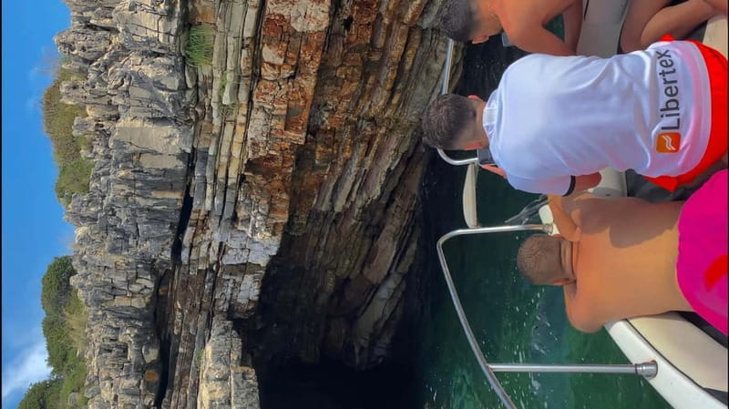 Group Tour 7 stops Saranda to Krorez Free Drink and Umbrella - Soldiers Bay and Rojdhe Bay finish with more water time