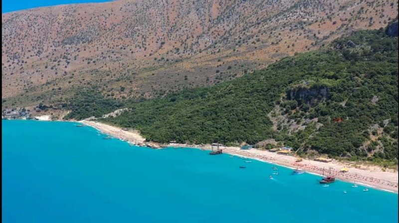 Group Tour 7 stops Saranda to Krorez Free Drink and Umbrella - What you get for $29