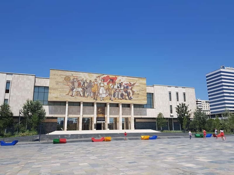 GUIDED TOUR OF TIRANA - The Clock Tower, mosque, and central buildings
