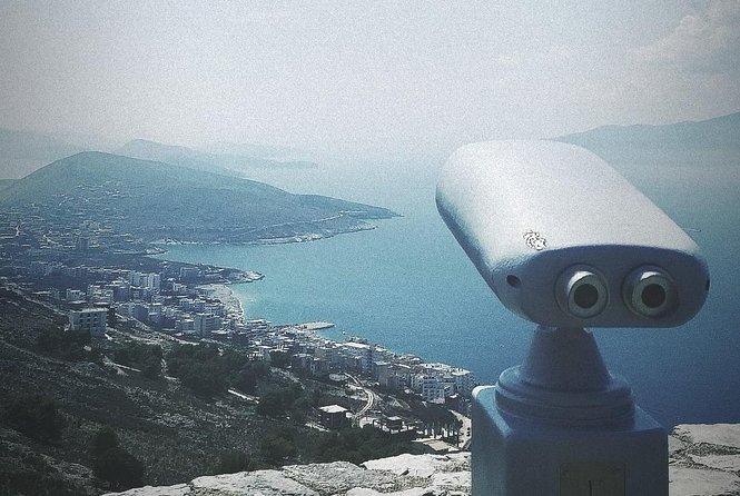 Half-day Tour in South Albania (Blue Eye, Lekursi Castle, Ksamil) - Lekursi Castle and the view over Saranda