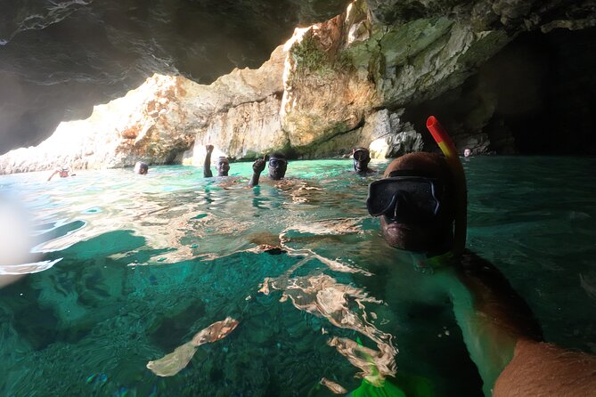 Haxhi Ali Cave and Karaburun Secret Beaches Private Tour - Swimming inside Haxhi Ali Cave