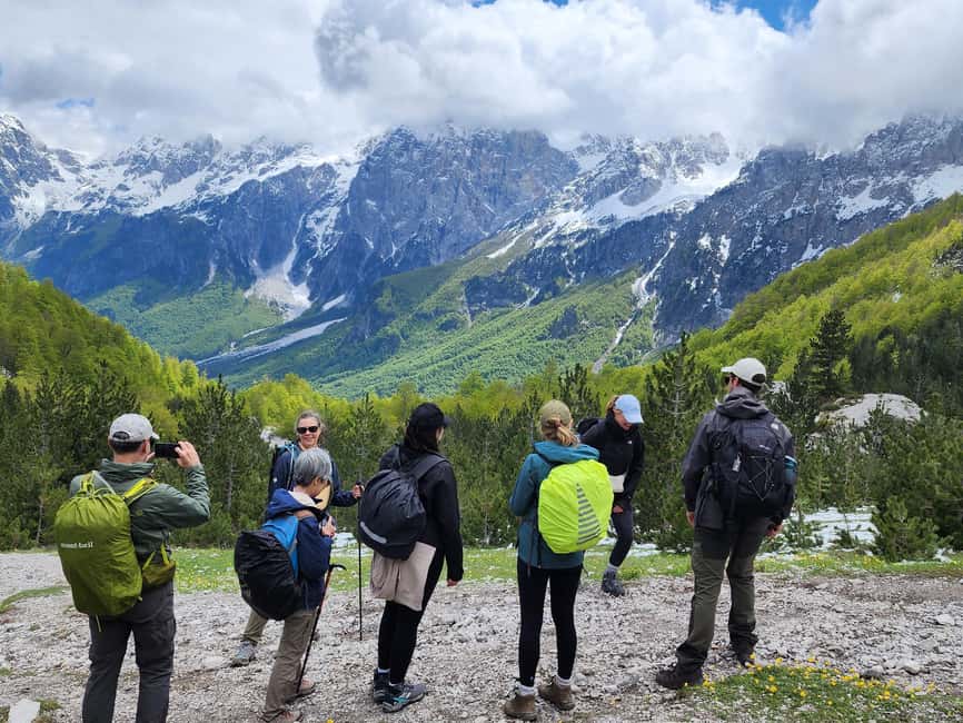 Hiking Tour of Valbona, Theth & Blue Eye, 3 Days from Tirana - Day two: the Valbona to Theth crossing