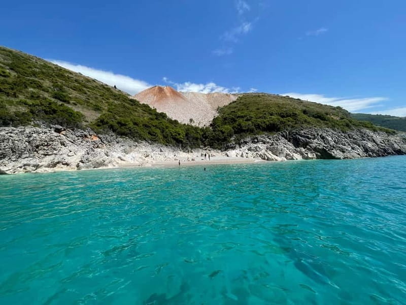 Himara:Daily trip to Gramma Bay with swimming stops - Monastery Cave and Pirates Cave