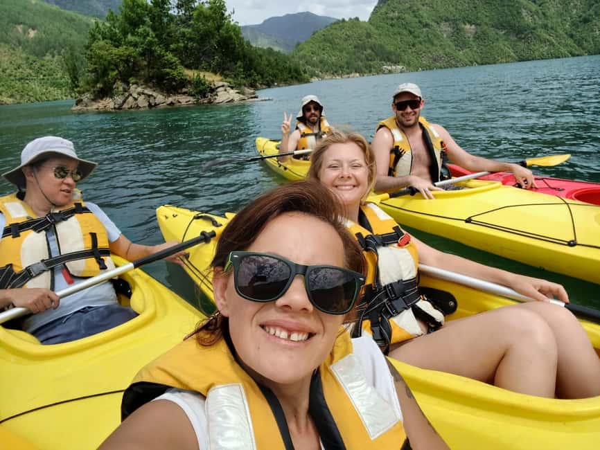 Koman, Shala River Boat Ride to Fierze. - The boat ride toward Shala River