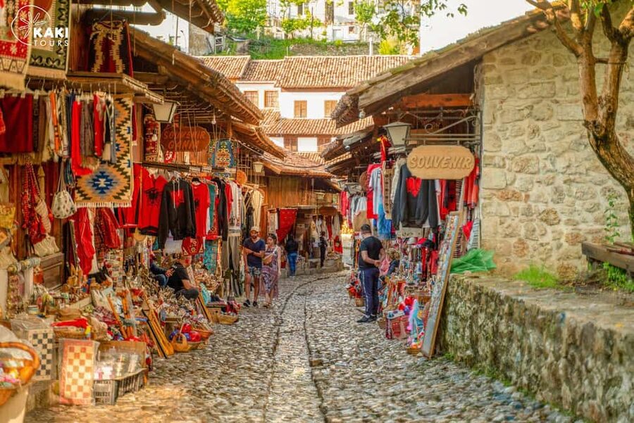 Kruja by Night: Castle & Bazaar Tour from Tirana - The sunset and mountain views