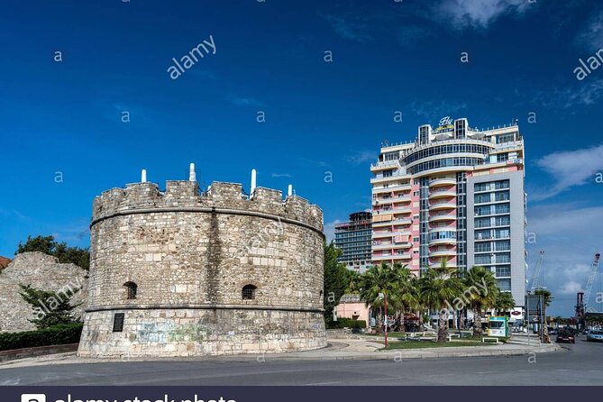 Kruja Castle ,Sari Salltik & Durrës fromTirana - Durrës Castle and the Venetian Tower
