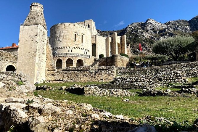 Kruja castle, the old Bazaar & Sarisalltik- Departure from Tirana - Free time for lunch, museums, and shopping