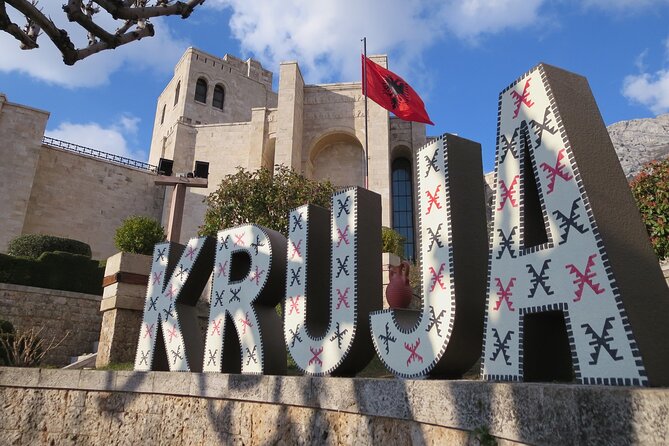 Kruja castle, the old Bazaar & Sarisalltik- Departure from Tirana - Walking through Kruja’s Old Bazaar