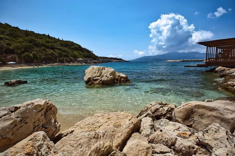 Ksamil Boat Tour To Pulebardha, Pigeon Cave & Snorkelling - A fast start from Ksamil to Kep Merli