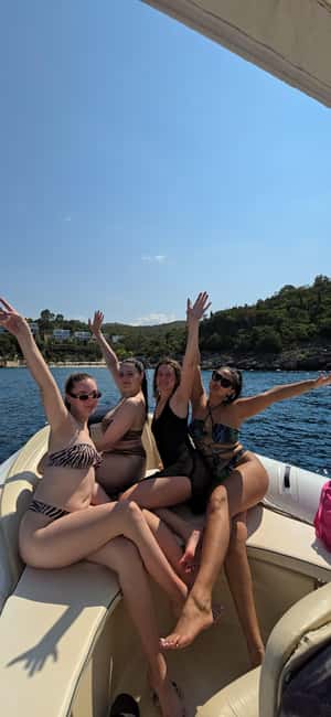 Ksamil Pigeon Cave Snorkeling free Drinks Speedboat In Group - Pulbardha, Pasqyrat, and Mirror Beach