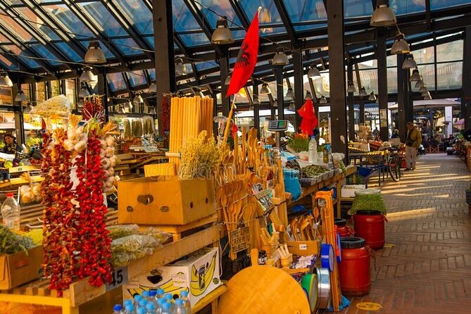 Local food experience & walking tour of Tirana - Grape raki and the final toast