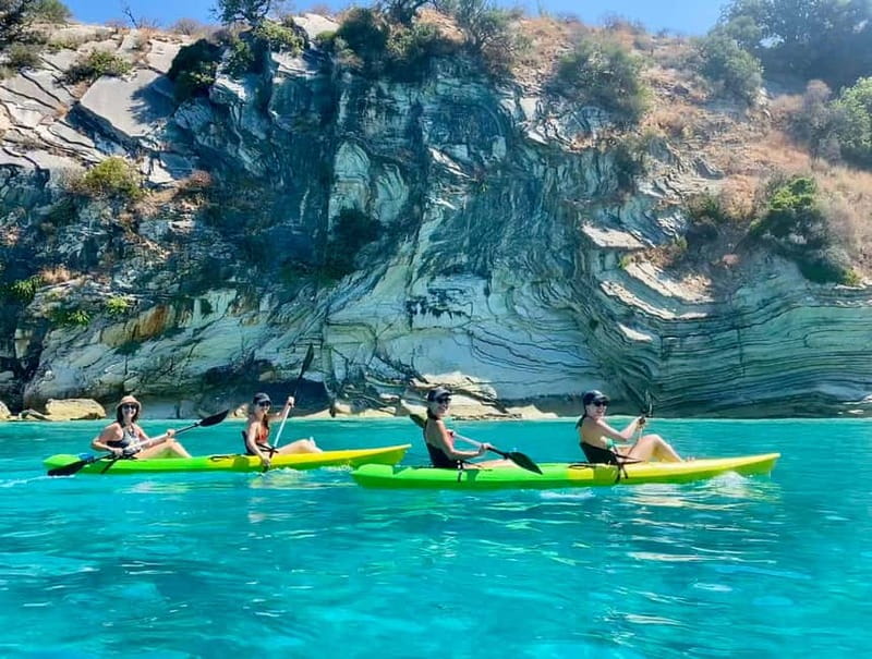 Lukova - Kroreza secret beaches and caves: Kayak & SUP Tour - From Sarandë to the Lukova coast