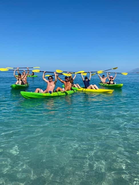Lukova - Kroreza secret beaches and caves: Kayak & SUP Tour - Getting comfortable in the kayak or on the SUP