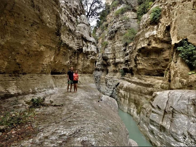 Osumi Canyon and Bogova Waterfall from Berat - by 1001AA - The road toward Osum Canyon