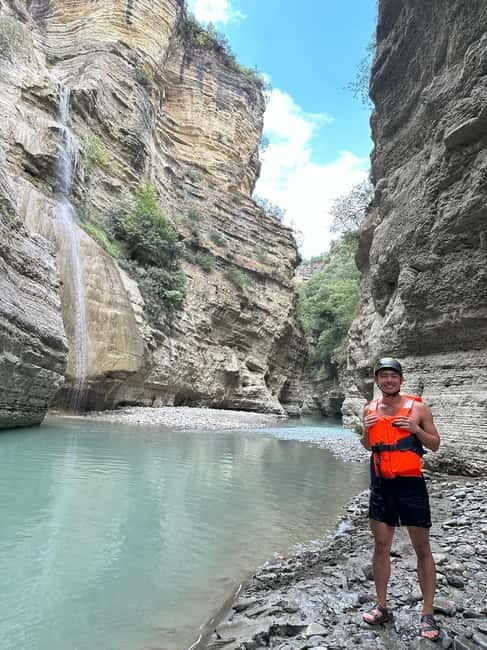 Osumi Canyon Swim, Float, Explore & Bogove Waterfall - Two water stops, one long day from Berat
