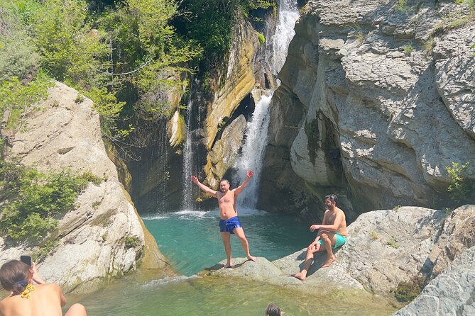 Osumi Canyons and Bogova Waterfall Tour - Walking into the canyon at Zaberzan