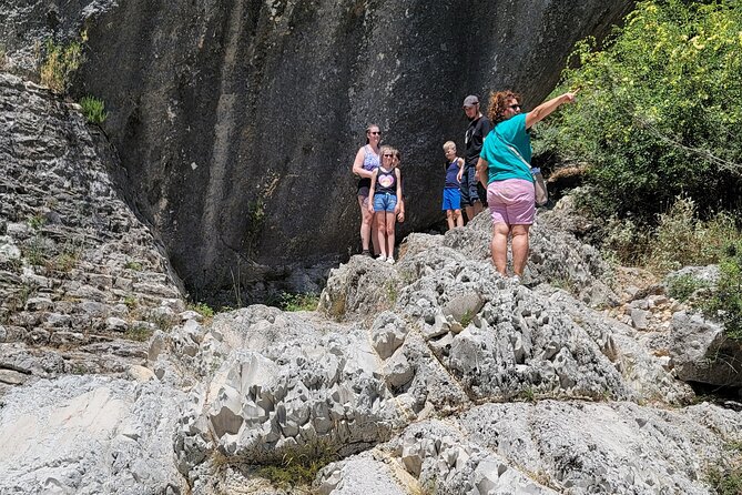 Outdoor Experience in Amantia Archeological Park & Brataj Bidge - Shpella Vajze adds food and a local finish