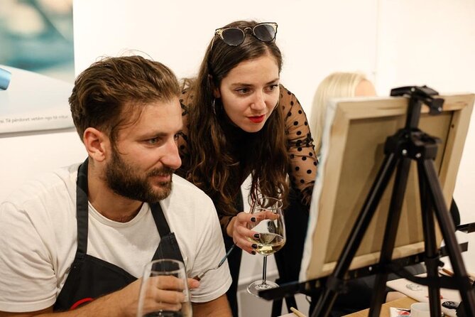 Paint and Wine - Authentic Art Workshop in Tirana - What happens during the 2.5-hour workshop