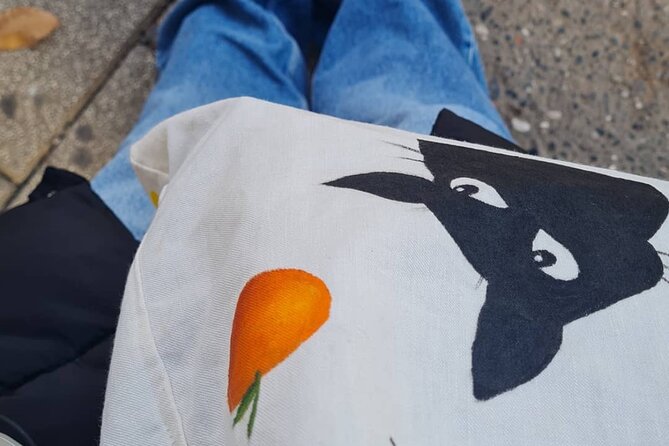Painting on Tote Bags Workshop with Welcome Drink - A handmade souvenir in central Tirana