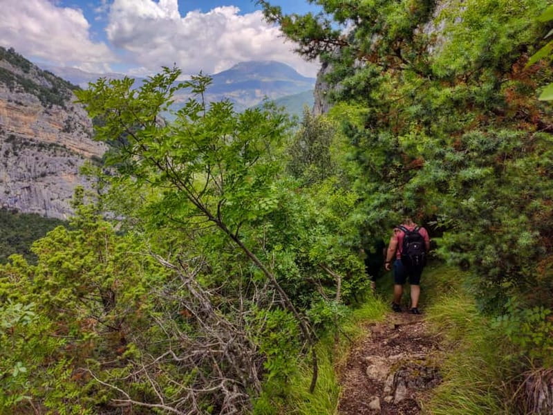 "Pëllumbas Cave, Erzeni Canyon & Petrelë Fortress Excursion" - The optional Zipline Albania Petrelë finish