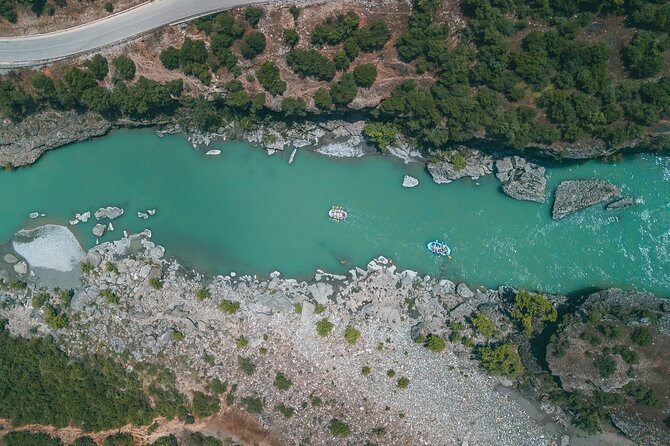 Permet Rafting Explore the Wild Vjosa River - The safety briefing before the river