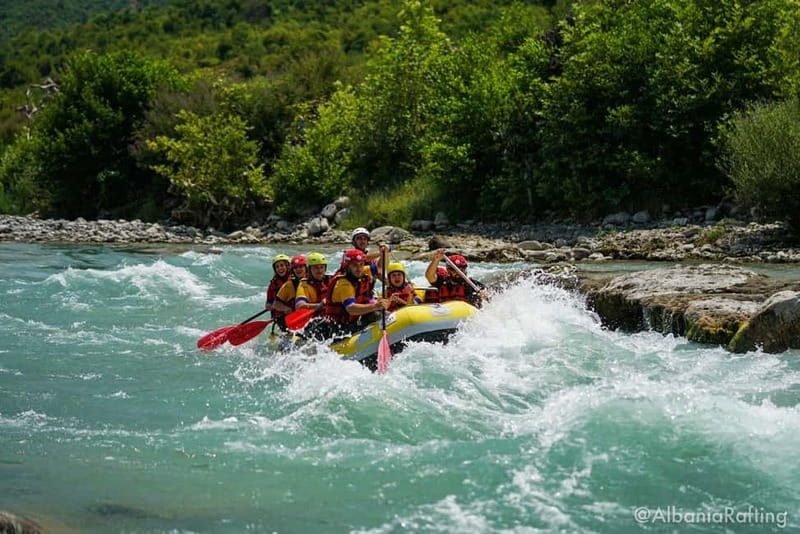 Përmet: Vjosa River Rafting from Permet or Berat city - Making the day from Berat