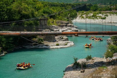 Vjosa River Rafting from Permet or Berat city