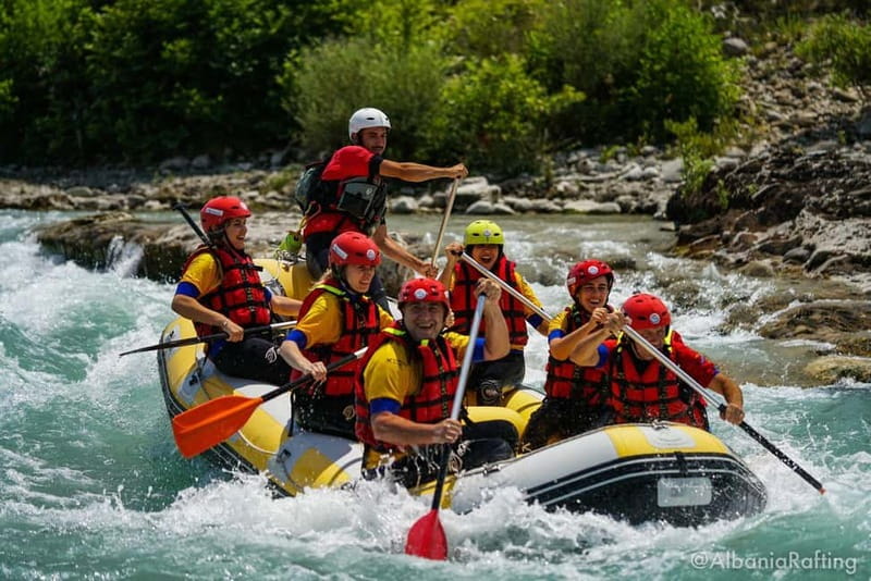 Përmet: Vjosa River Rafting from Permet or Berat city - What the two-hour river section feels like