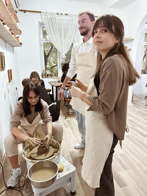 Pottery and Wine Workshop in Tirana - Making pottery in the middle of Tirana