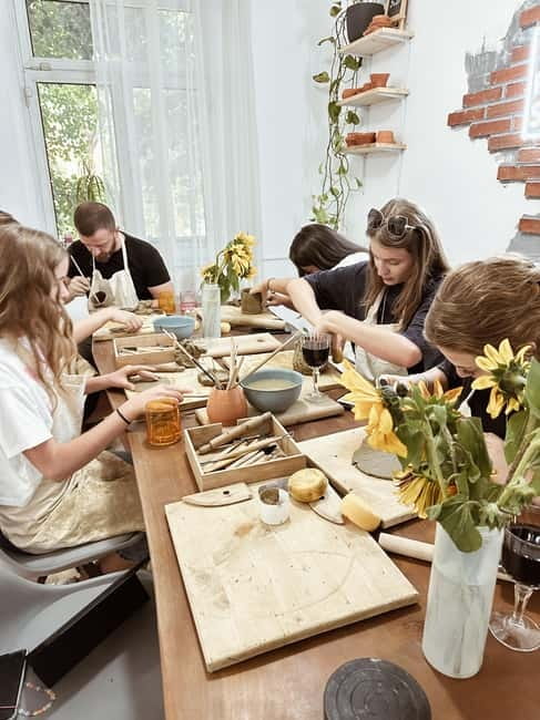 Pottery and Wine Workshop in Tirana - Booking, timing, and cancellation advice